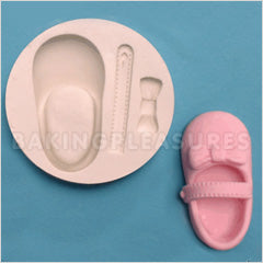 FPC Sugarcraft Baby Shoe Silicone Mould