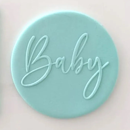 Baby Cookie Debosser Stamp