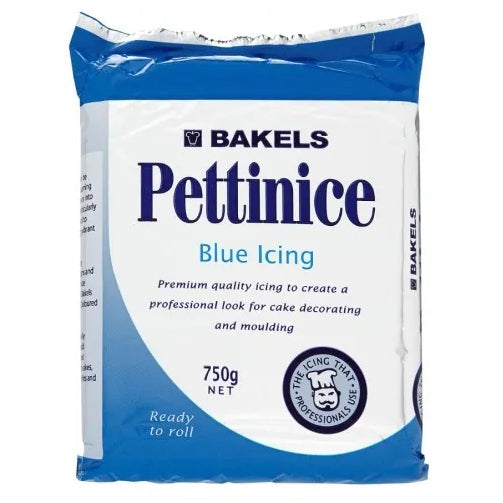 Bakels Pettinice Blue RTR Fondant Icing 750g