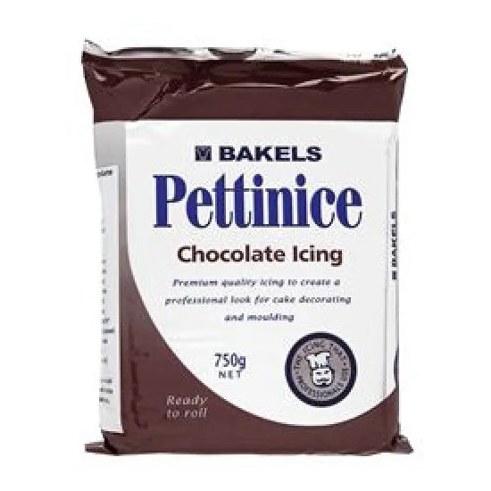Bakels Pettinice Chocolate RTR Fondant Icing 750g
