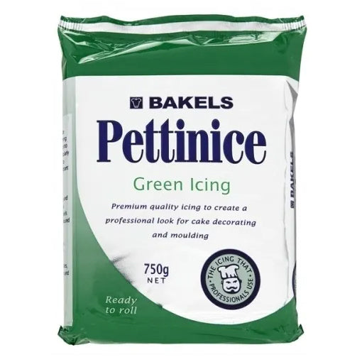 Bakels Pettinice Green RTR Fondant Icing 750g