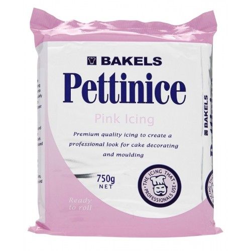 Bakels Pettinice Pink RTR Fondant Icing 750g