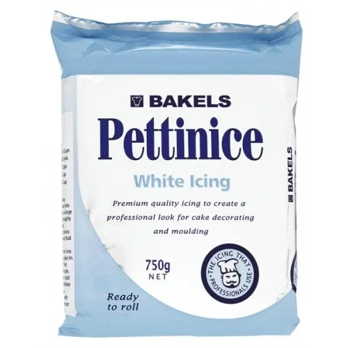 Bakels Pettinice White RTR Fondant Icing 750g