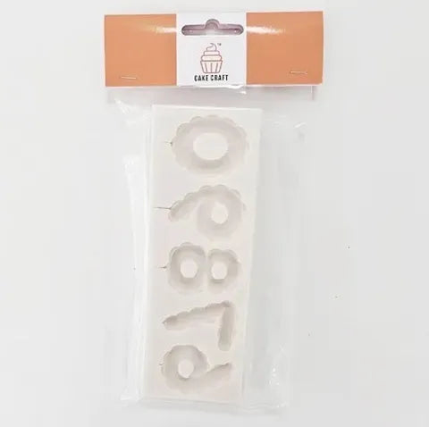 BALLOON NUMBERS | SILICONE MOULD
