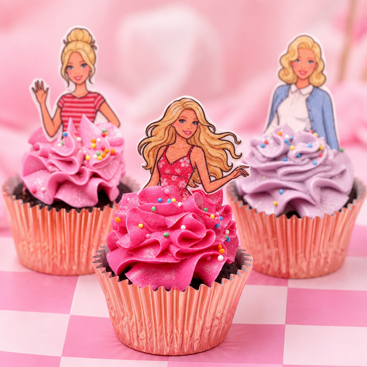 Edible Image Cake Topper Sheet A4 - Barbie