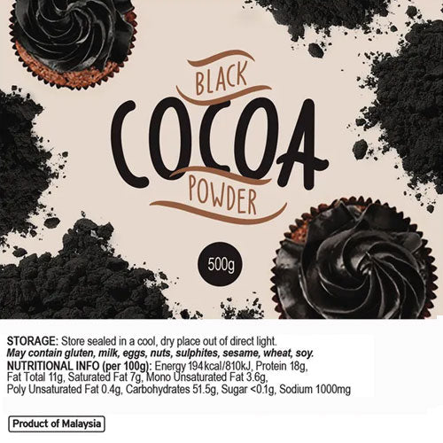 Black Cocoa Powder 500g