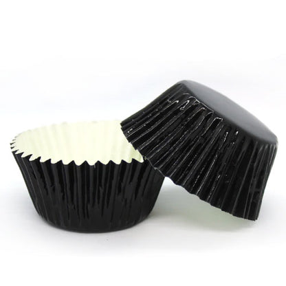 Black Foil Baking Cups (#550) 240pcs