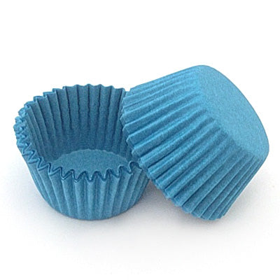 Blue Nordic Paper Mini Baking Cups (#360) 240pcs