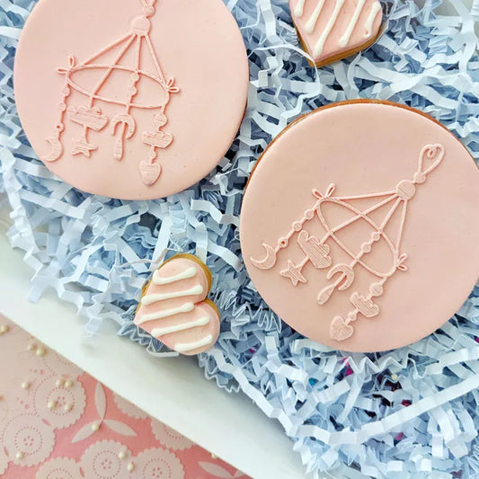 Boho Baby Mobile | Cookie Debosser Stamp