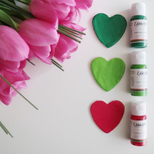 Sweet Sticks Edible Art Paint BRIGHT MELON GREEN 15ml