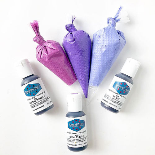 Bulk AmeriColor Soft Gel Paste Electric Purple 4.5oz