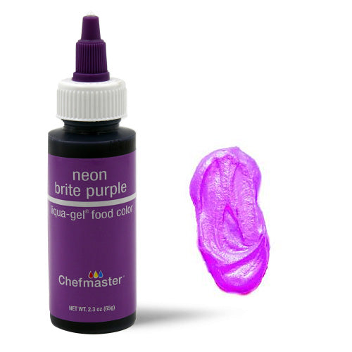 Chefmaster Liqua-Gel Neon Brite Purple 2.3oz