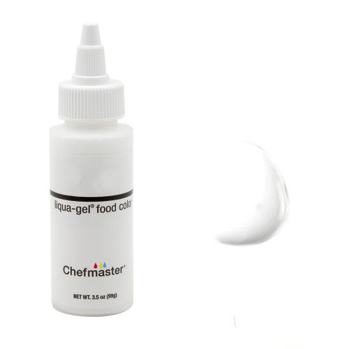 BULK Chefmaster Liqua-Gel White (Liquid Whitener) 3.5oz