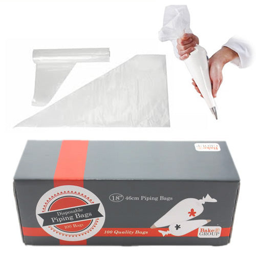 BULK Disposable Piping Bags 18" 100pcs