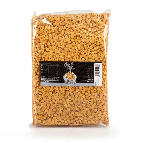 BULK Gold Confetti 8mm Sprinkles 1kg