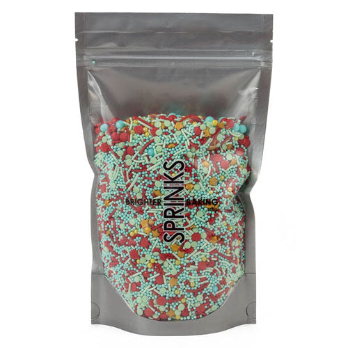 BULK Sprinks Christmas Feliz Navidad Sprinkles 500g