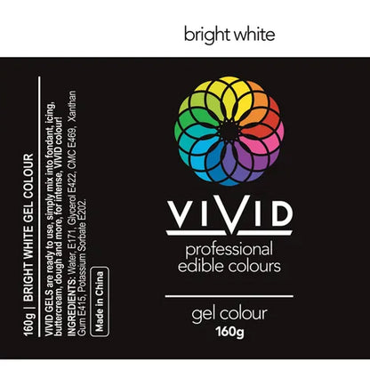 BULK Vivid Gel Colour Bright White 160g