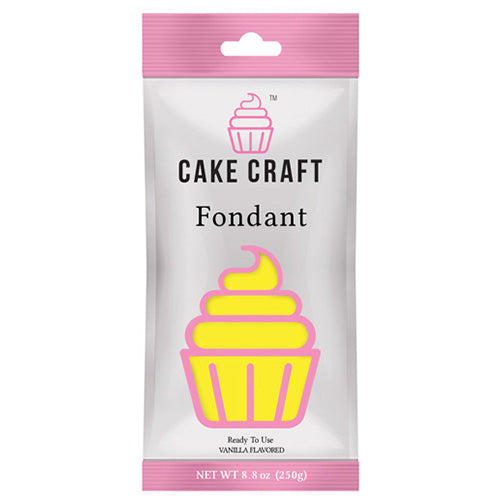 Cake Craft Fondant Sunrise Yellow 250g