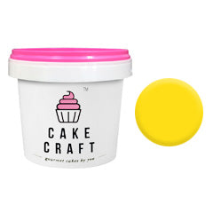 Cake Craft Fondant Yellow 1kg