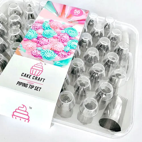 Cake Craft Master Piping Tip Set 56pcs