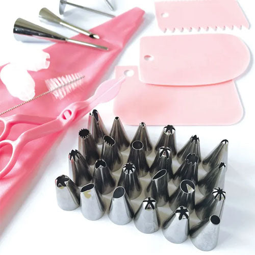 Cake Craft Piping Tip Set 36pcs