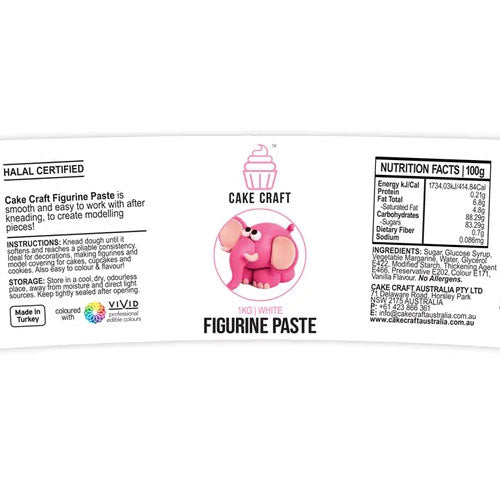 Cake Craft White Figurine Paste 1kg