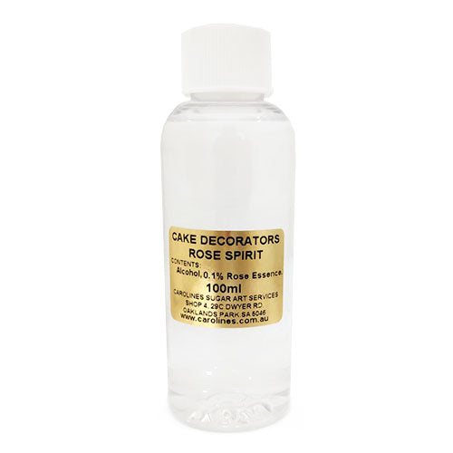 Cake Decorators Rose Spirit (Alcohol) 100ml