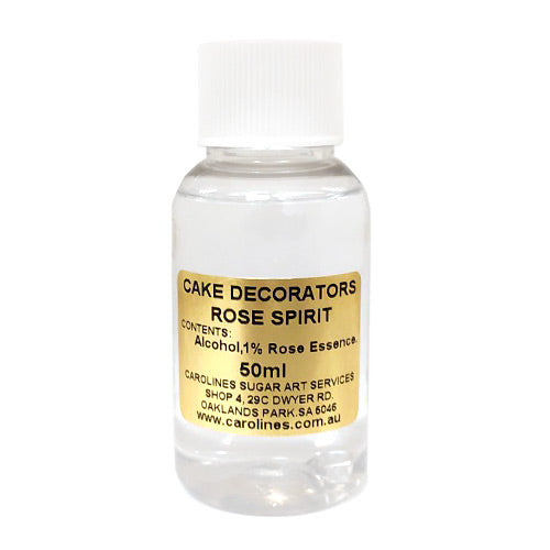 Cake Decorators Rose Spirit (Alcohol) 50ml