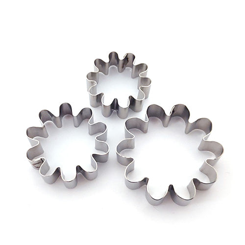 Large Carnation Flower Cutters 3pcs