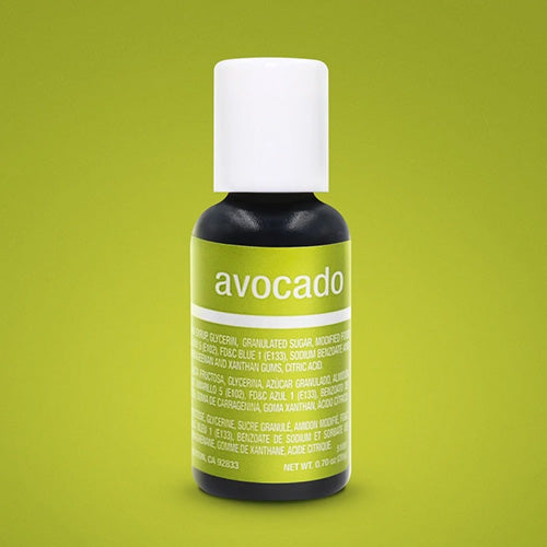 Chefmaster Liqua-Gel Avocado 0.7oz
