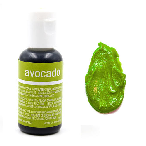 Chefmaster Liqua-Gel Avocado 0.7oz