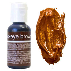 Chefmaster Liqua-Gel Buckeye Brown 0.7oz
