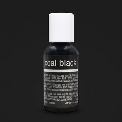 Chefmaster Liqua-Gel Coal Black 0.7oz
