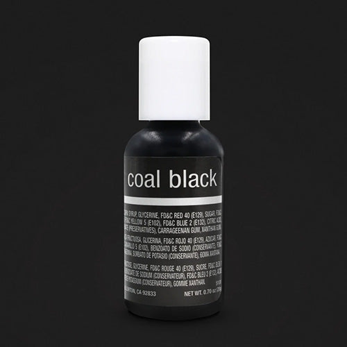 Chefmaster Liqua-Gel Coal Black 0.7oz
