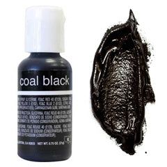 Chefmaster Liqua-Gel Coal Black 0.7oz