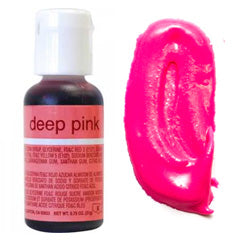 Chefmaster Liqua-Gel Deep Pink 0.7oz