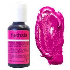 Chefmaster Liqua-Gel Fuchsia 0.7oz