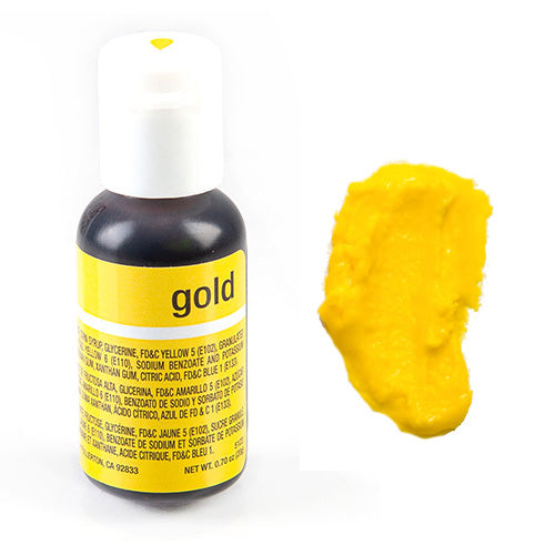 Chefmaster Liqua-Gel Gold 0.7oz