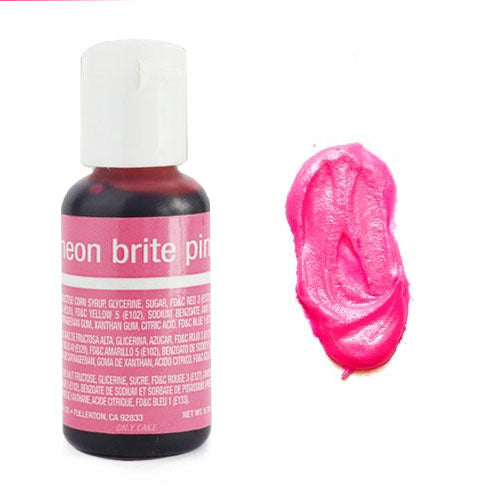 Chefmaster Liqua-Gel Neon Brite Pink 0.7oz