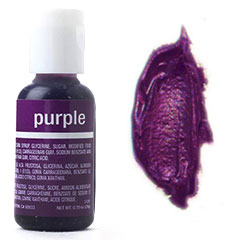 Chefmaster Liqua-Gel Purple 0.7oz