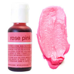 Chefmaster Liqua-Gel Rose Pink 0.7oz