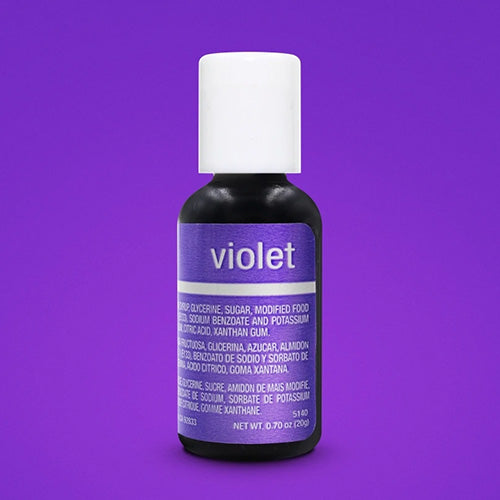 Chefmaster Liqua-Gel Violet 0.7oz