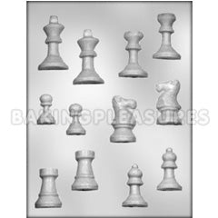 3D Chess Set Chocolate Mould