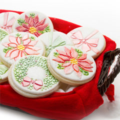 Christmas Cupcake & Cookie Texture Tops 3pcs