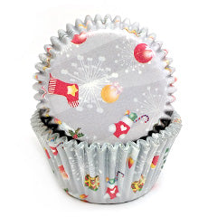 Christmas Gifts Grey Baking Cups (#550) 240pcs