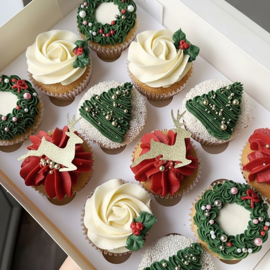 Christmas Cupcakes Class. Saturday 12 December 2026