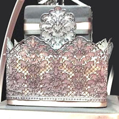 Claire Bowman Damask Cake Lace Mat