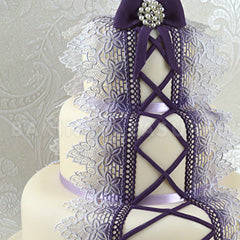 Claire Bowman Peacock 3d Cake Lace Mat