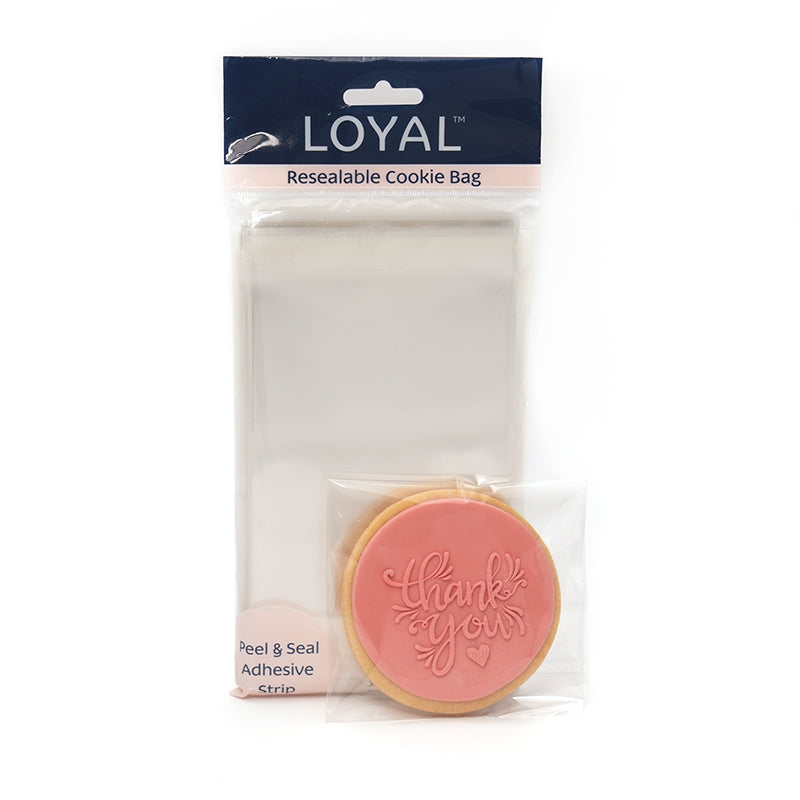 Clear Self Sealing Cookie Bags 10 x 15cm 100pcs