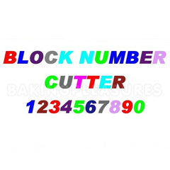 Clikstix Block Number Cutters